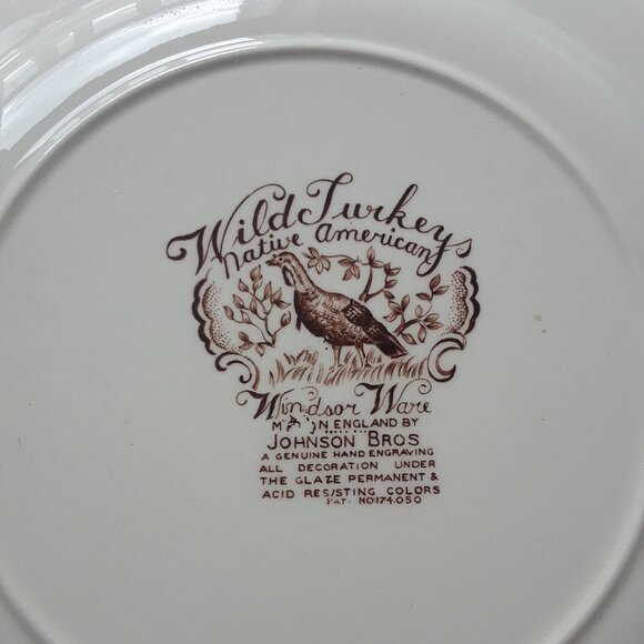 Johnson Brothers 'Wild Turkeys' Dinner Plate - Picture 7 of 11
